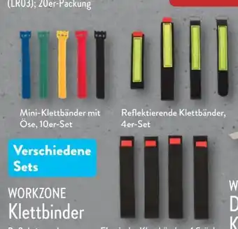 Aldi Nord Workzone Mini-Klettbänder Angebot