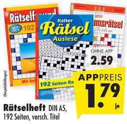 Mäc Geiz Rätselheft Angebot