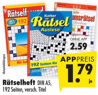 Mäc Geiz Rätselheft Angebot