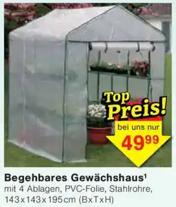 Jawoll Begehbares Gewächshaus Angebot