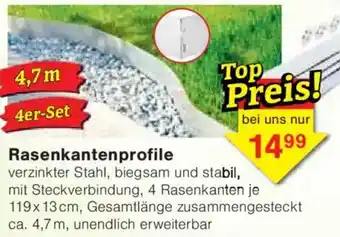 Jawoll Rasenkantenprofile Angebot