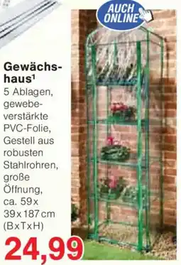 Jawoll Gewächshaus Angebot