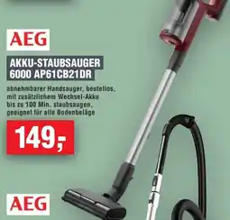 Handelshof AEG akku-staubsauger 6000 AP61CB21DR Angebot