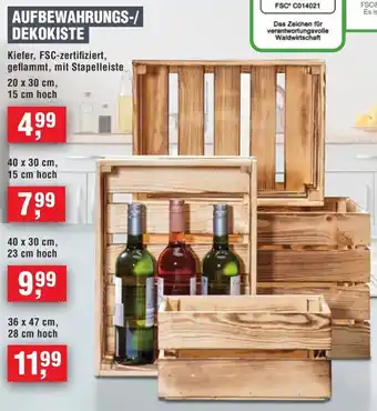 Handelshof Kesper Aufbewahrungs-/ dekokiste Angebot