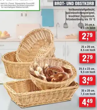 Handelshof Kesper Brot-und obstkorb Angebot