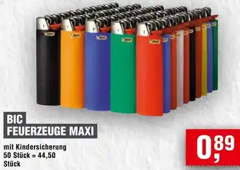 Handelshof BIC Feuerzeuge maxi Angebot