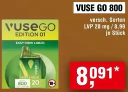 Handelshof Vuse go 800 Angebot