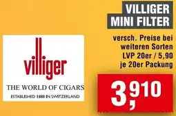 Handelshof Villiger mini filter Angebot