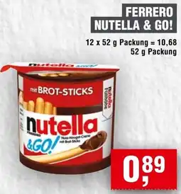 Handelshof Ferrero nutella & go! Angebot