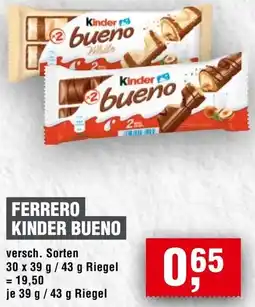 Handelshof Ferrero kinder bueno Angebot