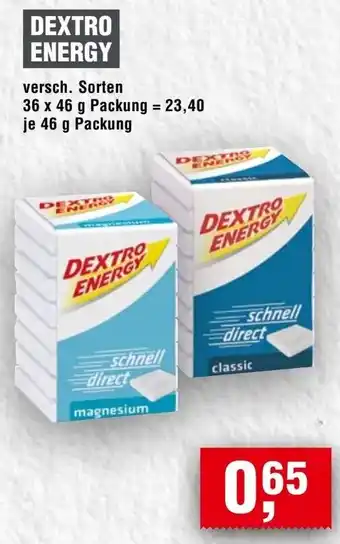 Handelshof Dextro energy Angebot