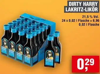 Handelshof Dirty harry lakritz-likör Angebot