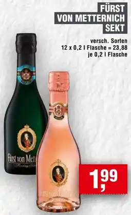 Handelshof Fürst von metternich sekt Angebot