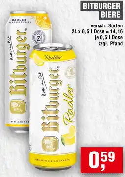 Handelshof Bitburger biere Angebot