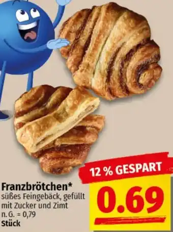 nah & gut Franzbrötchen Angebot