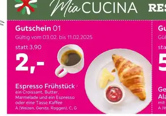 Mömax Espresso frühstück Angebot