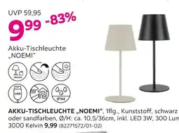 Mömax Akku-tischleuchte „noemi“ Angebot