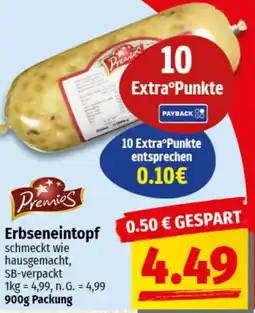 nah & gut Premios Erbseneintopf Angebot