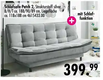 Möbel Boss Schlafsofa patch 2 Angebot