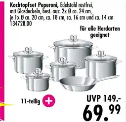 Möbel Boss Kochtopfset peperoni Angebot