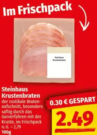 nah & gut Steinhaus Krustenbraten Angebot