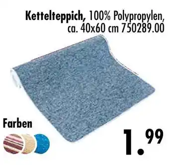 Möbel Boss Kettelteppich Angebot