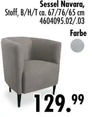 Möbel Boss Sessel navara Angebot