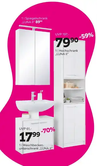 Mömax Badezimmer „luna ii“ Angebot