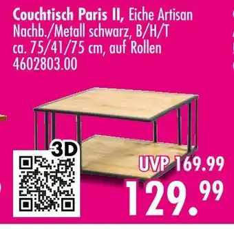 Möbel Boss Couchtisch paris ii Angebot