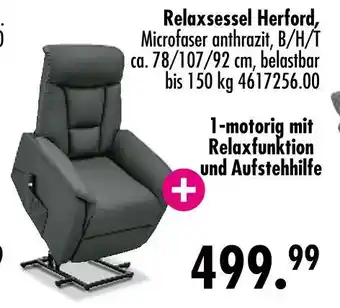 Möbel Boss Relaxsessel herford Angebot