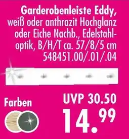 Möbel Boss Garderobenleiste eddy Angebot