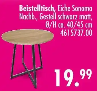 Möbel Boss Beistelltisch Angebot