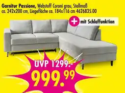 Möbel Boss Garnitur passione Angebot