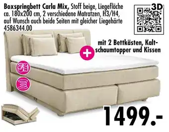 Möbel Boss Boxspringbett carla mix Angebot