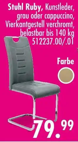 Möbel Boss Stuhl ruby Angebot