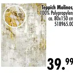 Möbel Boss Teppich molinos Angebot