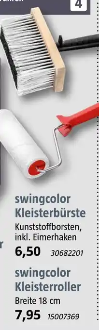 Bauhaus Swingcolor kleisterbürste oder kleisterroller Angebot