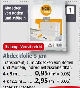 Bauhaus Abdeckfolie 5 µm Angebot