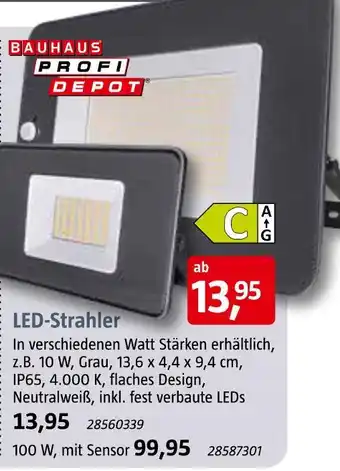 Bauhaus Led-strahler Angebot