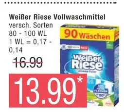 Marktkauf Weißer riese vollwaschmittel Angebot