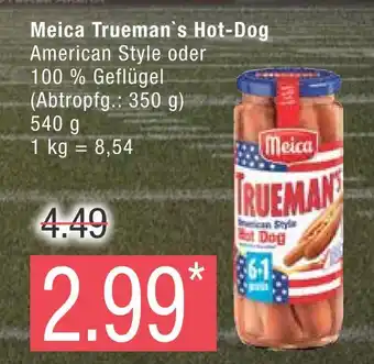 Marktkauf Meica trueman`s hot-dog Angebot