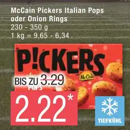 Marktkauf Mccain pickers italian pops oder onion rings Angebot