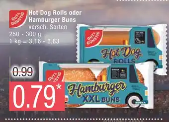 Marktkauf Gut&günstig hot dog rolls oder hamburger buns Angebot