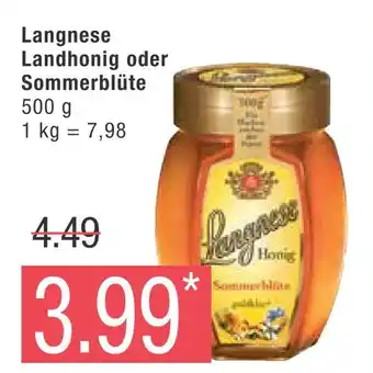 Marktkauf Langnese landhonig oder sommerblüte Angebot