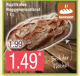 Marktkauf Backshop rustikales roggenmischbrot Angebot