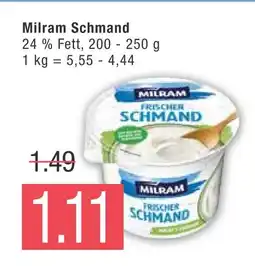 Marktkauf Milram schmand Angebot