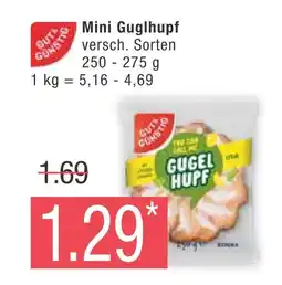 Marktkauf Gut&günstig mini guglhupf Angebot