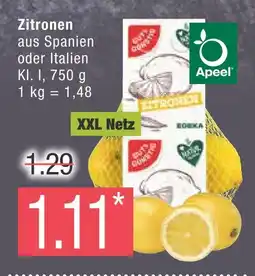 Marktkauf Apeel zitronen Angebot