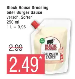 Marktkauf Block house dressing oder burger sauce Angebot