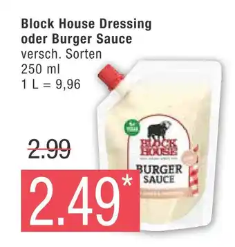 Marktkauf Block house dressing oder burger sauce Angebot